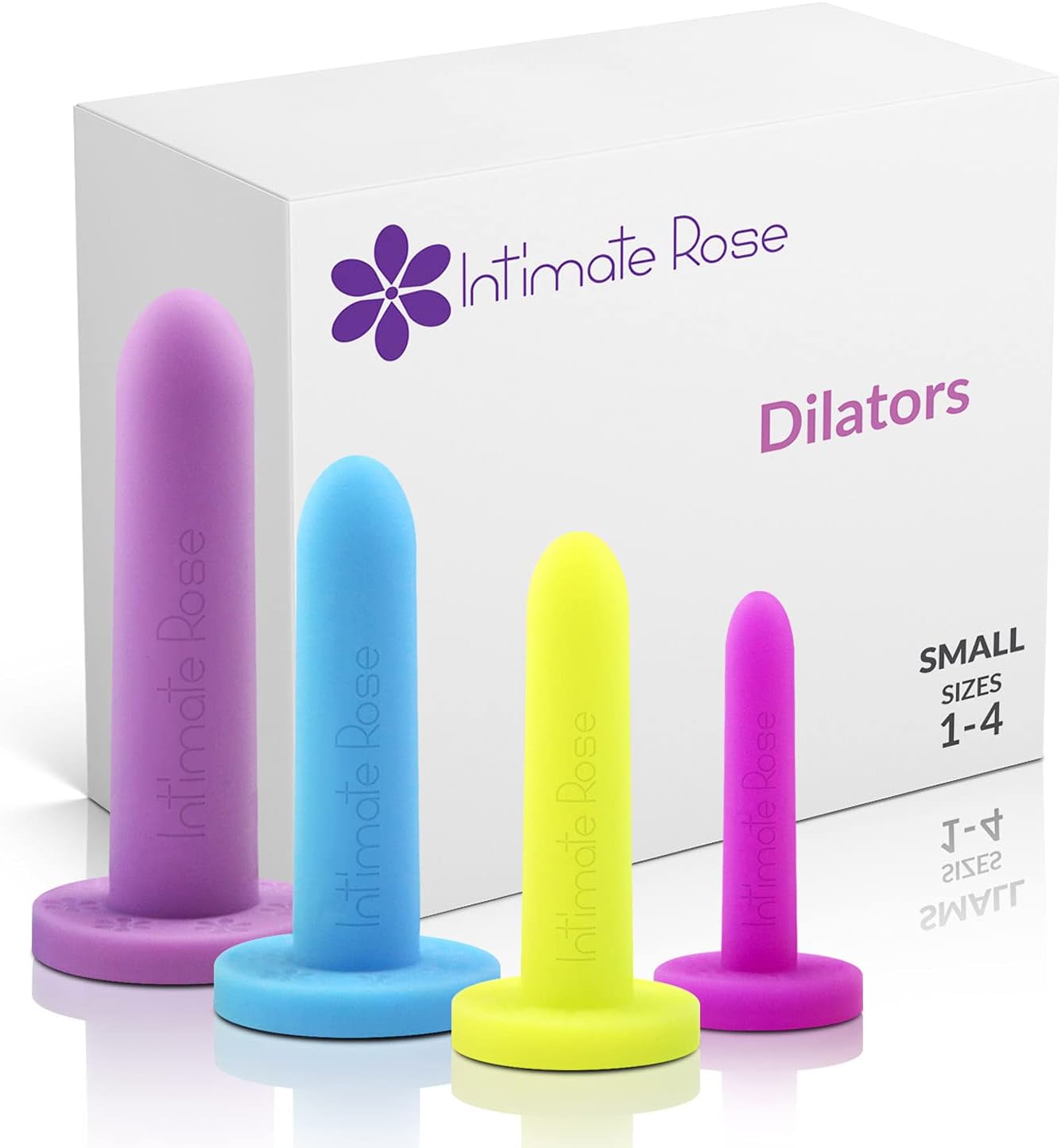 Small Silicone Vaginal Dilators - 1-4 sizes
