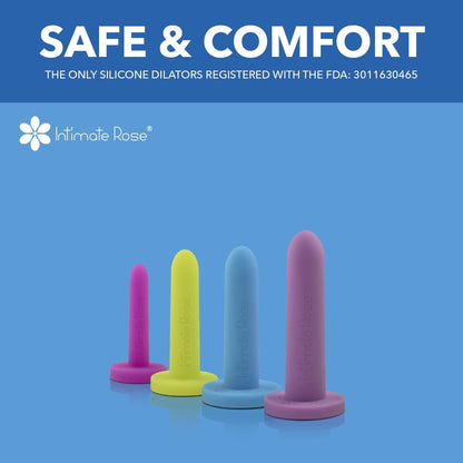 Small Silicone Vaginal Dilators - 1-4 sizes