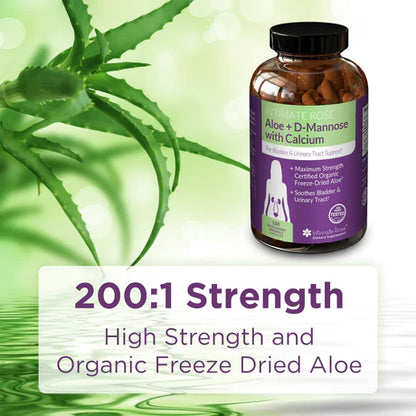 Intimate Rose 60 Day Supply Freeze Dried Aloe Vera for Bladder Pain Syndrome