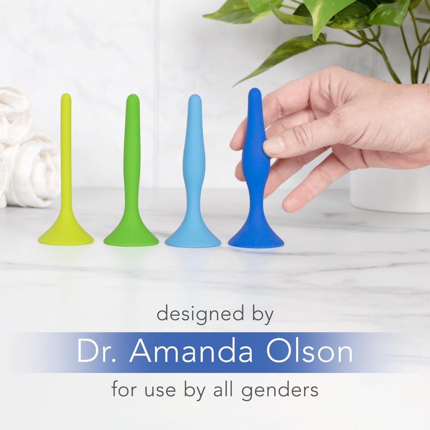 Small Anal Dilator Set - Sizes 1 - 4