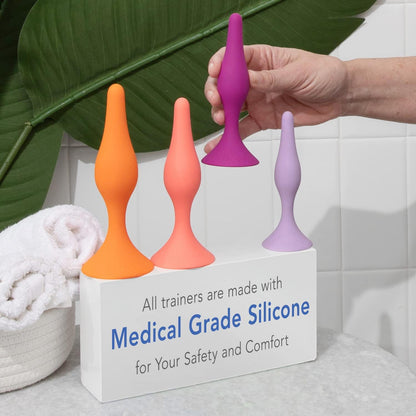 Large Rectal Trainer Set - Sizes 5 - 8 The Pelvic Hub Large Rectal Trainer Set - Sizes 5 - 8 The Pelvic Hub