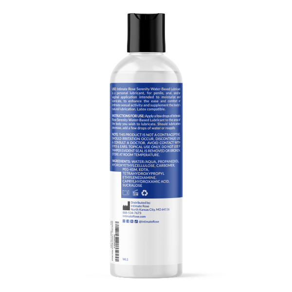 Serenity Water Based Lubricant