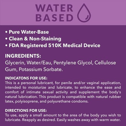 Velvet Rose Water Based Lubricant