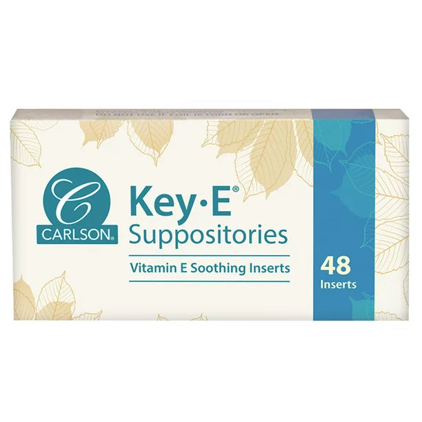 Carlson Key-E Suppositories | Vinamine E Lubricant