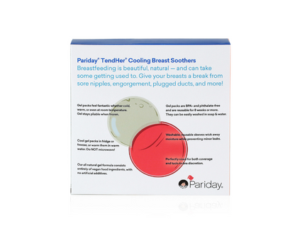 TendHer reusable cooling breast soothers